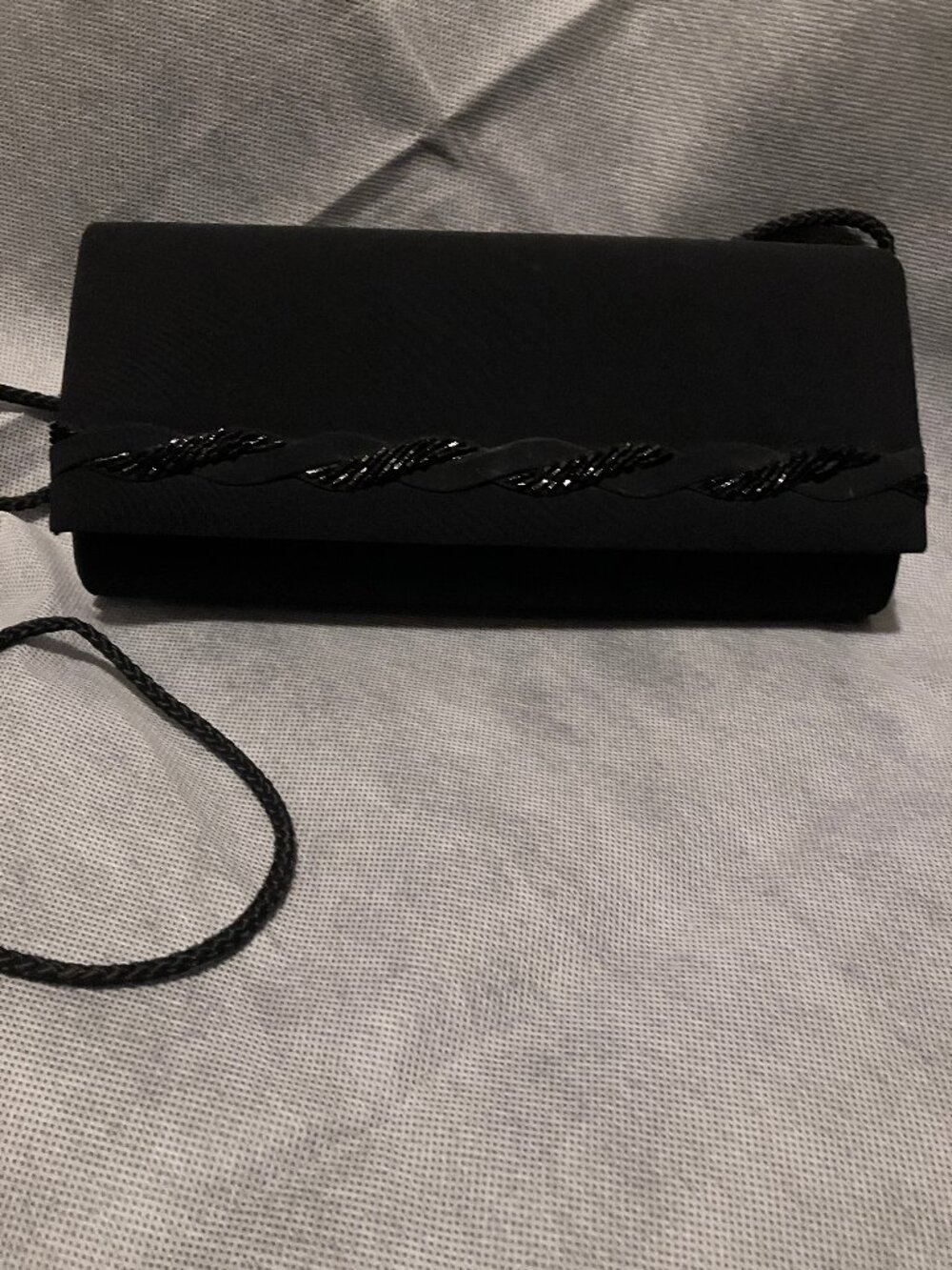 Black evening purse